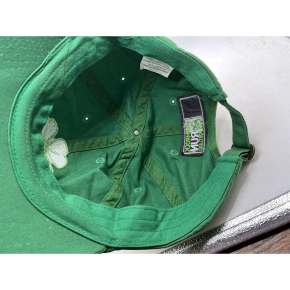 Adidas Shamrock Run Portland hat Baseball Cap Green One Size - Picture 5 of 6